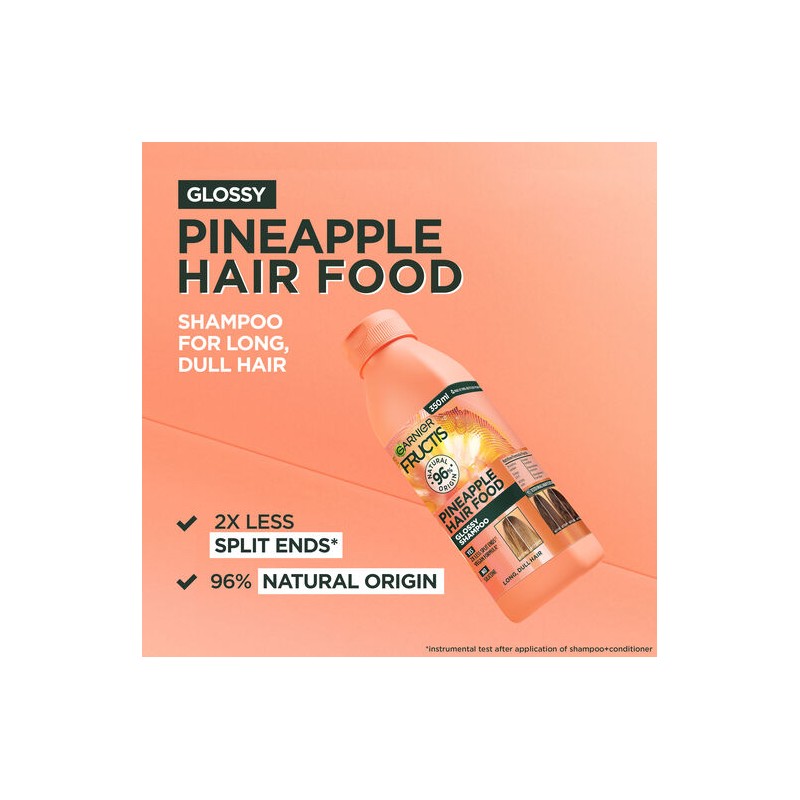 Garnier Fructis Hairfood Shampoo Pineapple 350ml
