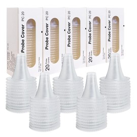 100 Pcs Braun Thermometer Caps,Ear Thermometer Probe Covers Replacement caps for all Braun modelsand Various Types of Ear thermometer