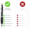 ZENSCRIBE® Ergonomic Ballpoint Pen, Pack of 10, Premium Ballpoint Pen