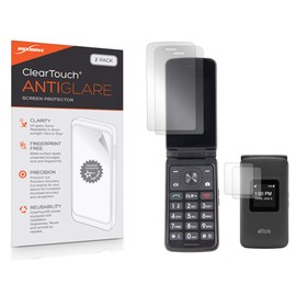 BoxWave Screen Protector Compatible with Kazuna eTalk - ClearTouch Anti-Glare (2-Pack), Anti-Fingerprint Matte Film Skin for Kazuna eTalk