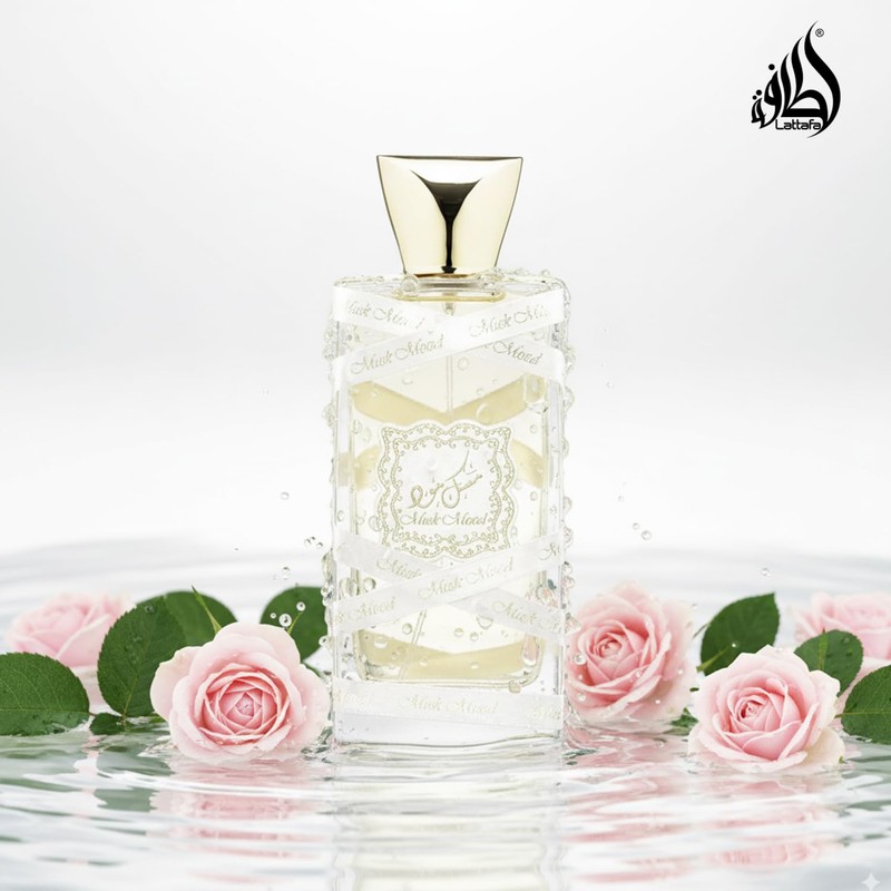 Lattafa Musk Mood for Unisex Eau de Parfum Spray, 3.4