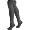 normani 2 Pairs of Traditional Knee Stockings with Linen Also