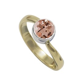 Morganit im Labor gezüchtet Edelstein Band Ring 925 Sterling Silber Ring Männer & Frauen Band Ring Alle Größen Ring Handgefertigt Schmuck TSR1091BC_8 (54 (17.2))