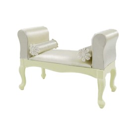 Melody Jane Dolls House French Style Cream Long John Window Seat Miniature Bedroom Furniture