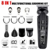 Hatteker Beard Trimmer Mustache Trimmer for Men 8 in 1