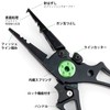 Cyfie Fishing Pliers, Anti-Rust, Multi-functional, Locking Function, Line Cutter, Needle