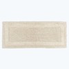 Homescapes Premium Bath Mat, Cream, 40 x 100 cm, Cotton
