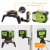 Huepar 9211G Green Laser Level, Self Leveling Cross Line with
