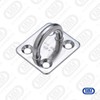 Mizumoto Stainless Steel Eye Plate, 2.1 x 3.0 inches (54