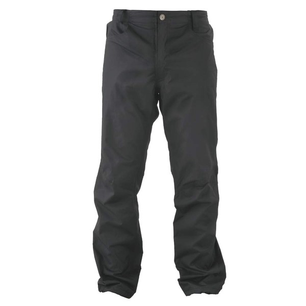 Otafuku Glove FB-211 Rain Pants, Waterproof, Storage Bag Included, Jogger Type, Water Pressure Resistance: 3.9 inches (10,000 mm), H2O, Moisture Permeability 3,000 g/m2 - 24h, Black LL