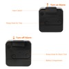 JOPHEK Mini Alarm Clock, Analogue Travel Alarm Clock with Snooze