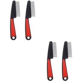 FOMIYES 2sets Metal Hair Picks for Hair Fine Tooth Comb for Dandruff Perfect for Scalp Care 2pcs*2