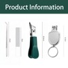 Toe Nail Clippers Thick Nails, Slanted Nail Clippers for Ingrown