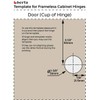Berta (2 Pieces) Full Overlay Soft Close, 6-Ways 3-Cam Adjustment,