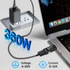 diymore 360W USB Tester Meter 4-30V 0-12A USB Current Meter