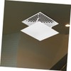 COHEALI 2pcs Air Conditioner Windshield Deflector Square Ceiling Vent Cover