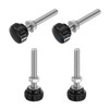 QUARKZMAN 4 Sets Knurled Knobs Knurled Screw Screws with Nuts