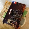 Swono New York City Skyline at Night Table Cloth, Modern