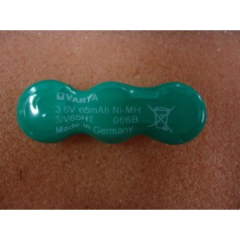 Varta 55707-403-015 Varta 3.6V 65mAh Ni-mH Battery Assy Recharge NimH NEW! Lot of 5!