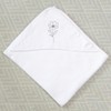 Azeeda 'Flower' Baby Hooded Towel (HT00035118)