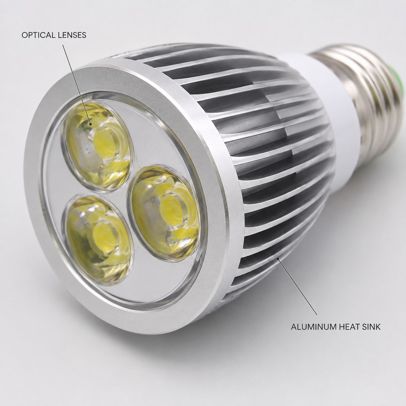 LED Spotlight Bulb, 9W/12W/15W, E14/E27/GU10/GU5.3/MR16, Warm or Cool White