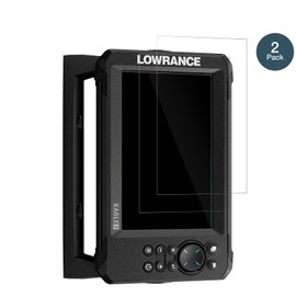 dipos I 2x Screen Protector 9H Clear Compatible with Lowrance Eagle 7 Protective Film Anti-Shock Film