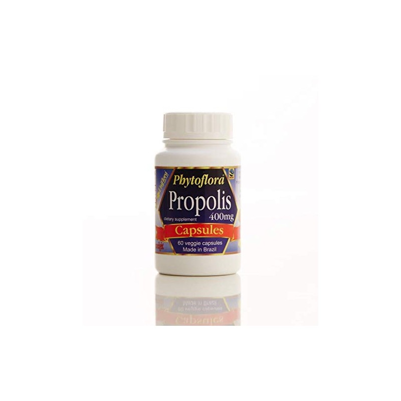 Phytoflora Brazilian Green Bee Propolis Capsules – 400mg – 60