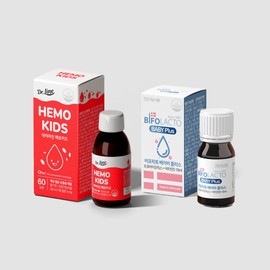 doctor line [Baby Iron + Lactobacillus SET] Dr. Line Hemo Kids + Beporacto Baby Plus Baby Iron Supplement Children’s Lactobacillus / [베이비철분+유산균SET] 닥터라인 헤모키즈+비포락토 베이비 플러스 아기철분제 어린이 유산균