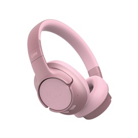 Fresh 'n Rebel Clam Core Bluetooth Headphones Over Ear with ENC Microphone (Perfect Calls), Wireless Headphones with Volume Control and Buttons for Play/Pause, 45 Hours Playtime (Pink)