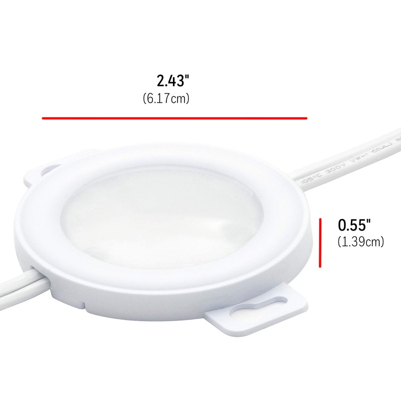 UltraPro LED Puck Lights, 3 Pucks, Under Cabinet Lighting, 2700K