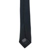 TigerTie - Wide designer tie in black plain colour -