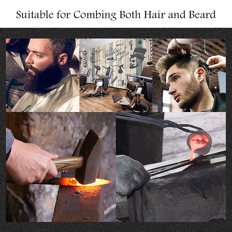 Beard Comb Hair Comb Anti-Static Home Use Beard Repair for