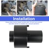 Outopakkle Rear Axle Hub Bearing Spindle Lock Nut Socket Wrench