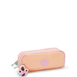 Kipling Gitroy Metallic Pencil Case Magical Orange