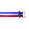 Ader Leather Power Weight Lifting Belt- 4" Red/White/Blue (X Large)