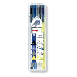 Staedtler Set D Escritura Staedtler Triplus Mobile Office 4p Triangula