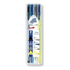 Staedtler Set D Escritura Staedtler Triplus Mobile Office 4p Triangula
