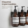MAISONOVO Dispensador de champú y acondicionador - Dispensador de jabón