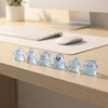 Chesomn 6 Pcs Mini Luminous Ghost Car Decor Set, Car