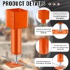 Lasnten 2 Pcs 4.5x4.5 Screw Jack Post 14.5" - 18.5"