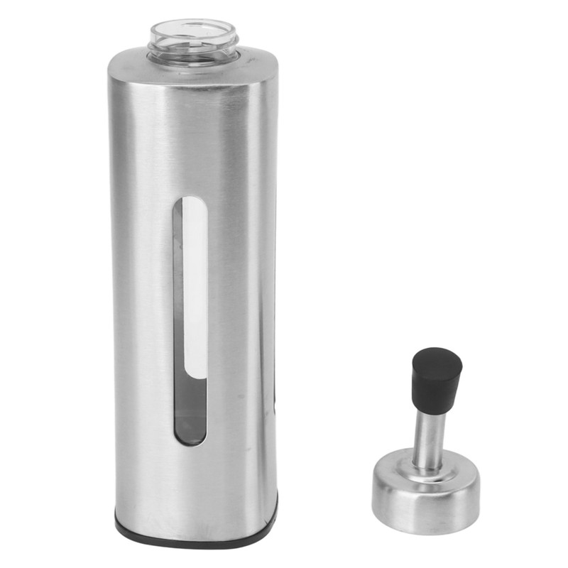 220ml Oil Dispenser Bottle Stainless Steel Oil Bottle Sauce Container