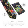 Vittorio Farina Mardi Gras Necktie & Matching Pocket Square Set