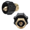 Refill Adapter Tank Cylinder Coupler Gas Propane Regulator Valve Accessory