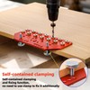 Acshio Shelf Pin Jig and Hinge Jig, Two-in-One Adjustable Shelf