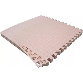 Venbytech for 12 Pink Exercise Mat EVA Foam Interlocking Tile Gym Floor Fitness Yoga Workout