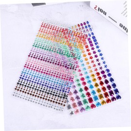 Operitacx DIY Acrylic Diamond Beads Stickers Creative Diamond Paste for Decor Stickers for Boys and Girls for Women Multi-Purpose Decorative