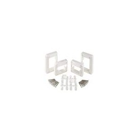 Fiberon Sentry White Rail Brackets 2 Sets per Bag #435553