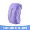 GLOKUUCA Waterproof Backpack Rain Cover - Non-Slip Backpack Cover Hi-Visibility