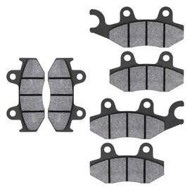 Neomech Front & Rear Brake Pads for Yamaha YFZ 450R 2009-2021, YFZ 450 2006 2007 2008 2009, Raptor 700 700R