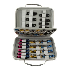 ANEETAFAN Knife Display Case, Pocket Knife Case with 62+ Slots,Folding Holder Butterfly Storage Organizer Storage for Men Survival Tactical Outdoor Edc Mini Knife